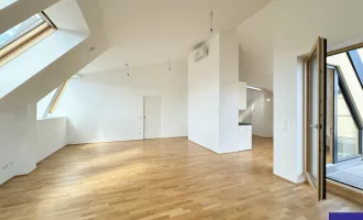 Provisionsfrei: Moderne 75m² DG-Wohnung mit Einbauküche und Terrasse - 1160 Wien