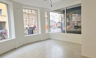 Erstbezug in Top-Lage: Modernes Geschäftslokal mit 55m², Fliesen & Infrarotheizung in 1020 Wien!