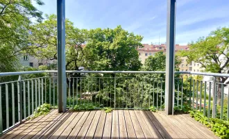 Großer BALKON in INNENHOFLAGE | Wunderbarer Altbau im Herzen Wiens | ALOIS DRASCHE PARK Nähe BALKON zum INNENHOF!