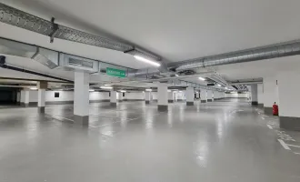 Tiefgaragenparkplatz mit E-Ladestation beim Traisenpark zu mieten