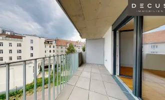 | RICHTUNG SÜDEN | 19 QM BALKON | NEUBAU | 4. STOCK | AB OKTOBER | NIEDRIGENERGIEHAUS | 3 ZIMMER | AUSGEZEICHNETE LAGE | NAHE U3-ENKPLATZ