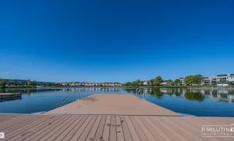 Neu in Vösendorf ++Süd-Westseitige Gartenwohnung mit Terrasse – Ihr sonniges Zuhause++Moderne Gartenwohnung mit ganzjährigem Zugang zu einem gemeinschaftlich genutzten BADETEICH++ 3-Zimmer-Gartenwohnung mit großer Terrasse und  Garten