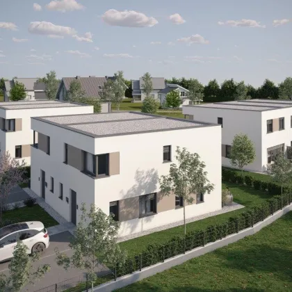 Top 1 Gefördertes Doppelhaus in Enns: 5 Zimmer, Terrasse, Eigengarten, PV- Anlage, belagsfertig! - Bild 3