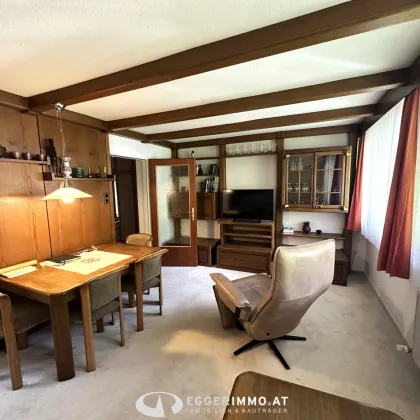 5753 Saalbach : Gelegenheit !! meine eigene Wohnung ! 55m²;  2 Zimmer- Dachgeschoß Wohnung, möbliert, sehr ruhig, Lift im Haus, Parkplatz - Bild 2