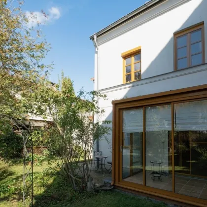 NÄHE WIEN-RICHTUNG KORNEUBURG: Zauberhafte 2-Zimmer-Single-Wohnung mit sonnigem Wintergarten und traumhaftem Garten - Bild 3