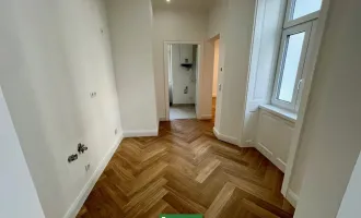 Altbaucharme topsaniert! Wunderschöne Wohnung in begehrter Lage - Nähe Vorgartenmarkt. Bewilligter Balkon!