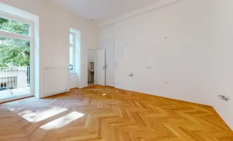 Exklusive, kernsanierte 3-Zimmer-Altbauwohnung – großzügiger BALKON