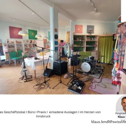 großzügiges Geschäftslokal I Büro I Praxis I  einladene Auslagen I im Herzen von Innsbruck - Bild 2