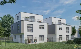 NEUBAU! STATTLICHES EINZELHAUS MIT KELLER! U-BAHN IN 6 GEHMINUTEN. OPULENTE 202m² NFl. PROVISIONSFREI für den Käufer.