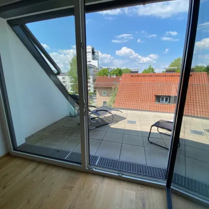 Sonnige 3 Zimmer Maisonette-Wohnung | 11 m2 Dachterrasse | komplett möbliert | Schallmoos - Bild 3