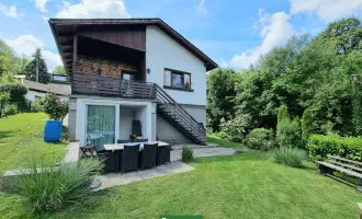 Ruhelage trifft traumhaften Grünblick - Haus mit viel Potential - 1034m² großes Grundstück (Eigengrund)