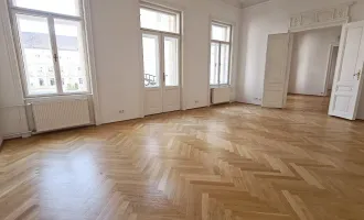 TOPGEPFLEGTE 133 m2 ALTBAU, 3 Zimmer, Extraküche, 2 Loggia, Wannenbad, Parketten, 1. Liftstock, U1-Nähe, Möllwaldplatz