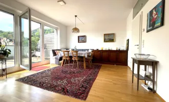 Penthouse- Modernes Wohnen mit 35 m²  Süd-West-Terrasse mit traumhaftem Ausblick, eigenem versperrbaren Zugang und Tiefgarage in absoluter Ruhelage!