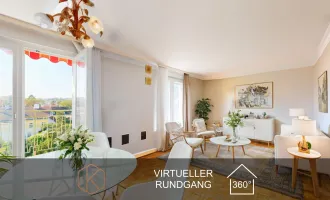 Grandiose Wohnung in zentraler Bestlage | 2 Zimmer | 2 Terrassen | viel Potential