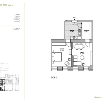 Gebäude aus der Gründerzeit | 59 m² | sanierungsbedürftige Einheit - Bild 2