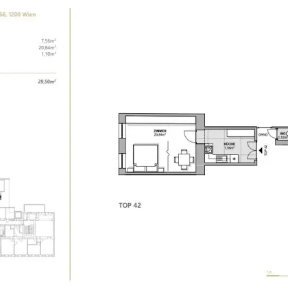 Gebäude aus der Gründerzeit | 30 m² | unbefristet vermietete Wohnung - Bild 2