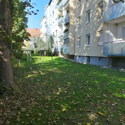 Sonnige 3,5 ZI mit Ausblick in zentraler Stadtlage, Balkon, Allg.Garten,PP - Bild 2