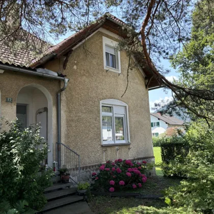 ++IDYLLISCHES HERRENHAUS in absoluter RUHE- und GRÜNER SIEDLUNGSLAGE++ FANTASTISCHE BAUGRUNDSTÜCK mit BD WA 0,2 - 0,8++ - Bild 2