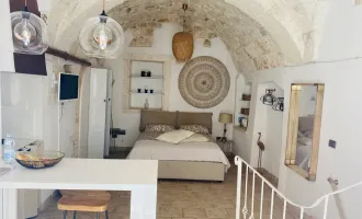 Studio in Ostuni, Puglia - Anlage und Feriendomizil mit Balkon mitten in der Altstadt