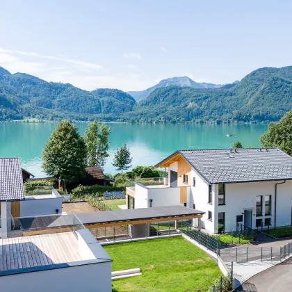 Traumhafte Gartenwohnung direkt am Mondsee - Erstbezug mit privatem Badeplatz und herrlichem Seeblick! PROVISIONSFREI - Bild 2