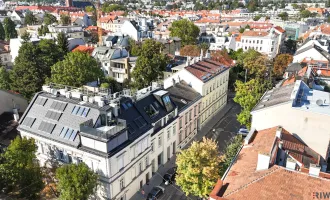 Dachterrassenwohnung nahe dem Sternwartepark | herausragende Raumhöhe im Wohnbereich | Luftwärmepumpe | Klimaanlage