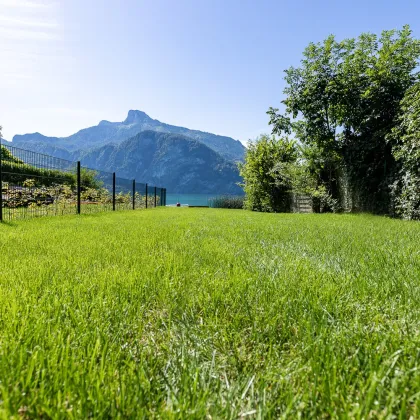 Exklusive Gartenwohnung am Mondsee - Traumhafter Seeblick und eigener Badeplatz! PROVISIONSFREI - Bild 3