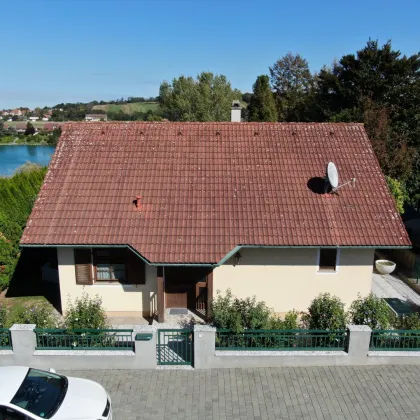 Nähe Ebreichsdorf-Wohnen am See - ganzjähriges Wohnen - schönes Einfamilienhaus in absoluter Ruhelage!! - Bild 2