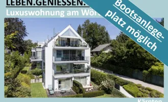 LUXUSWOHNUNG AM WÖRTHERSEE MIT BOOTSANLEGEPLATZ