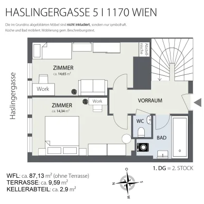 Terrassentraum I 3 Zimmer I Komplettküche I Sofort beziehbar - Bild 3