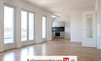 Absolut neuwertige Anlegerwohnung - Baujahr 2023 --- 3.531/m2 --- 2 Zimmer mit Loggia + Terrasse --- hohe Mieteinnahmen für Anleger! (MAX4/1-07)