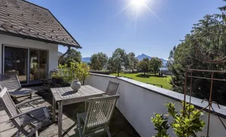 PREMIUM Wohnen am Mondsee - im Seepark - Haus im Haus - 270 m² Wohnfläche, Wintergarten, Eigengarten und Garage