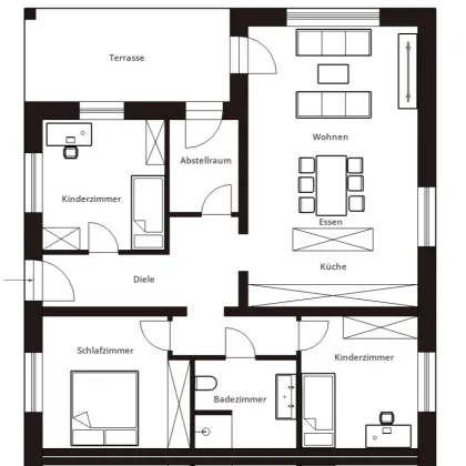 Besondere Gelegenheit - Zwei Bungalows unter einem Dach - Perfekt als Zweifamilienhaus nutzbar - Bild 3