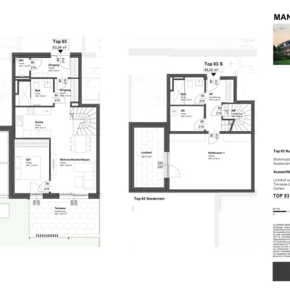 Mandlgasse 5, Top 03: 3-Zimmer Maisonette Wohnung mit über 150 m² Garten - Bild 2