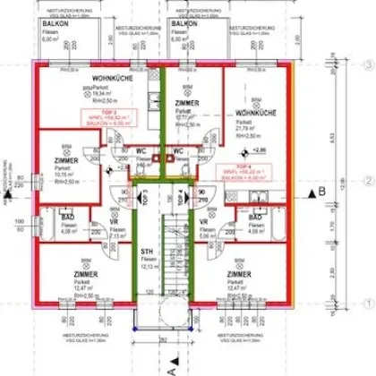 Grundstück mit Altbestand  für Einfamilienhaus und Studie für MEHRFAMILIENHAUS MIT 6 WOHNEINHEITEN - Bild 2