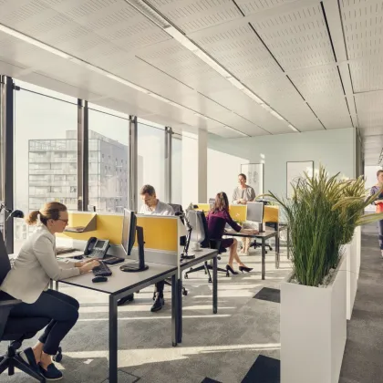 Office Etage im einzigartigen Hochhaus mit ausgezeichneter Infrastruktur und Panoramablick! - Bild 2