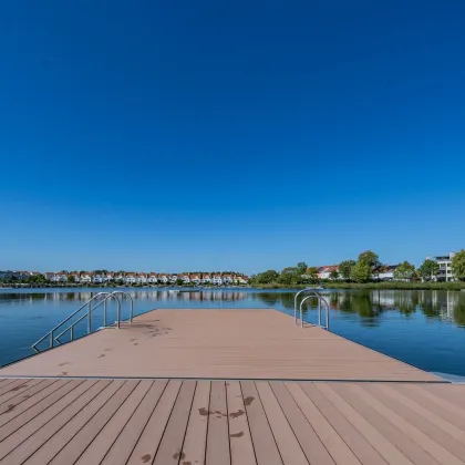 Neu in Vösendorf ++Süd-Westseitige Gartenwohnung mit Terrasse – Ihr sonniges Zuhause++Moderne Gartenwohnung mit ganzjährigem Zugang zu einem gemeinschaftlich genutzten BADETEICH++ 3-Zimmer-Gartenwohnung mit großer Terrasse und  Garten - Bild 3