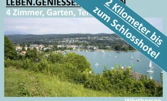 2 KILOMETER BIS ZUM SCHLOSSHOTEL VELDEN