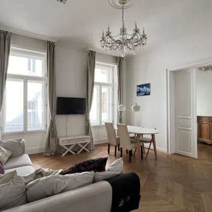 # SQ - MÖBILIERTE 3 ZIMMERWOHNUNG IN 1090 WIEN - ABSOLUTE RUHELAGE - Bild 2