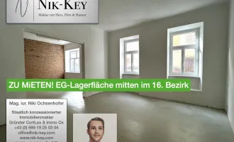 Büro/lager mit Ladezone mitten im 16. Bezirk zu mieten!