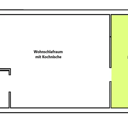 Sanierte & attraktive Kleinwohnung mit Dusche und großer Loggia! - Bild 3