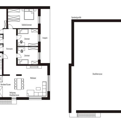 Exklusive Dachterrassenwohnung mit Blick über Neuhofen - Bild 3