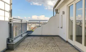 Außergewöhnliche Terrassenmaisonette mit Fernblick in repräsentativem Stilaltbau - ziwschen Mariahilfer Strasse und Naschmarkt