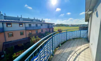 Perfekte 3-Zimmer Stadtwohnung mit Balkon, Garage und herrlichem Grün-Fernblick!