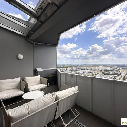 LUXUS über den Dächern Wien´s --- 4 Zimmer Penthouse im 26. Stock im Leopoldtower - SOFORT BEZUGSBEREIT - Bild 2