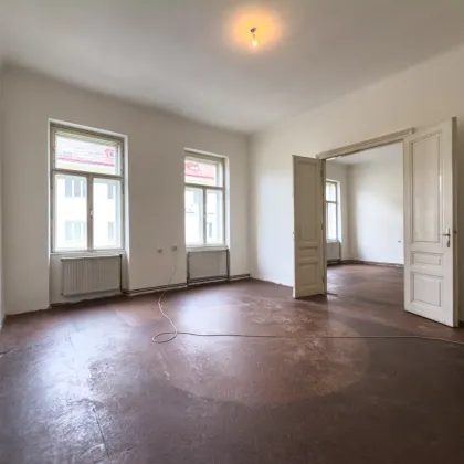 ::: ALTBAUTRAUM ZUM SANIEREN - WUNDERSCHÖNE KLASSISCHE ALTBAUWOHNUNG IN SEHR GUTER LAGE – TOP GRUNDRISS – Kauf in 1060 Wien::: - Bild 2