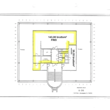 Büro im 8. OG mit Terrasse | 143 m² - Bild 2