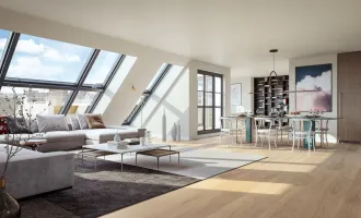 PROVISIONFREI! Penthouse mit sensationellen Terrassen nähe Naschmarkt (Erstbezug)