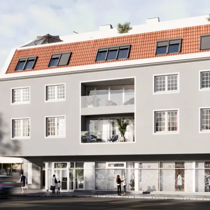 ZUM JUNGBRUNNEN! Ideal zur Vermietung! Perfekte 2-Zimmer Wohnung mit West-Balkon! Beste Infrastruktur + Hochwertige Materialien + Garagenplatz optional! - Bild 2