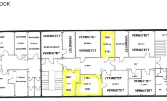 Bürofläche 15 m² | 1. OG