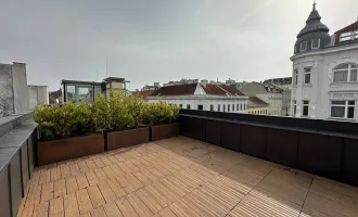 Schönbrunn ic Calling: 2 Zimmer-Wohnung mit großer Wohnküche und eigener Dachterrasse